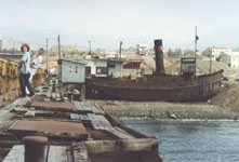 View from the pier